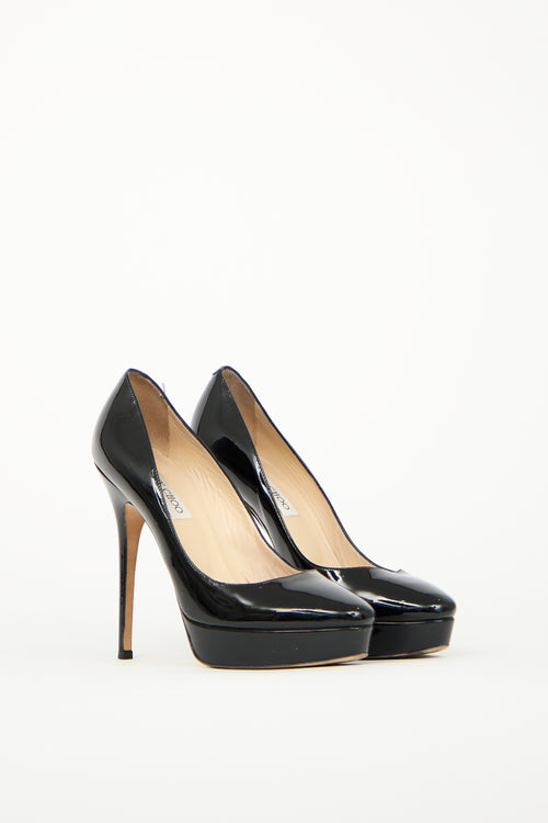 Jimmy Choo Black Patent Alex Pump