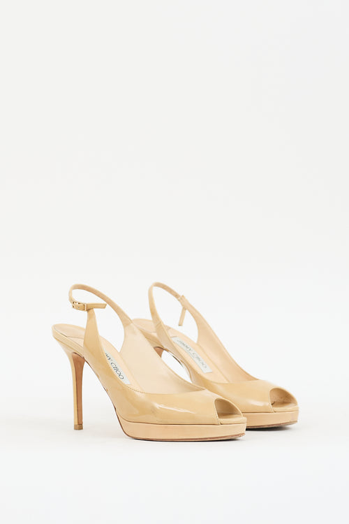 Patent Nova 100 Slingback Heel