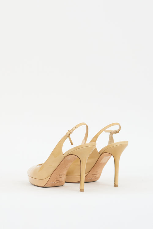 Patent Nova 100 Slingback Heel