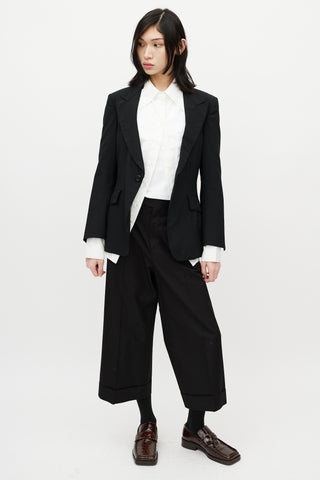 Junya Watanabe Black Wool Blazer