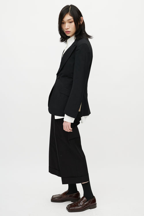 Junya Watanabe Black Wool Blazer