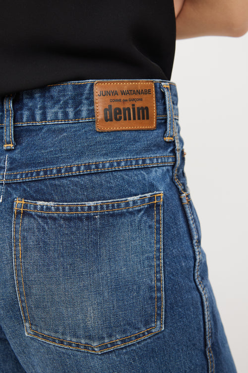 Junya Watanabe Medium Wash Denim Jean