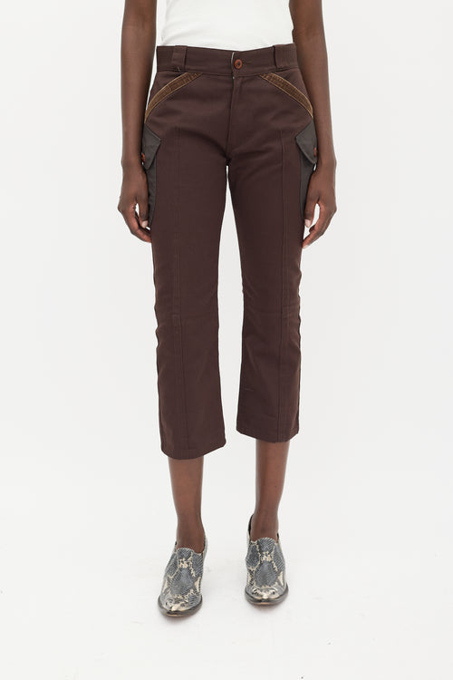 Junya Watanabe X Dickies Brown Cargo Trouser