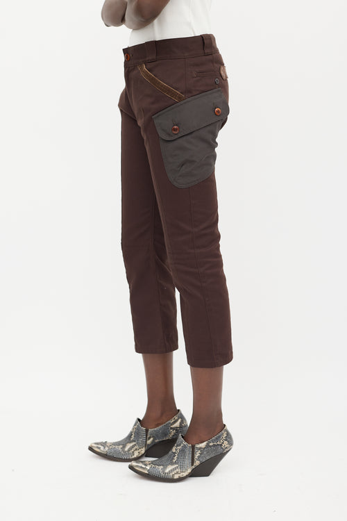 Junya Watanabe X Dickies Brown Cargo Trouser