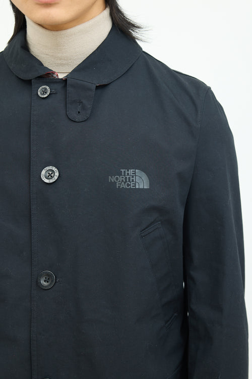 Junya Watanabe X North Face Black Gore Windstopper Jacket