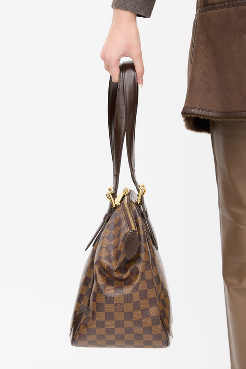 Louis Vuitton 2010 Brown Damier Ebene Verona MM Bag