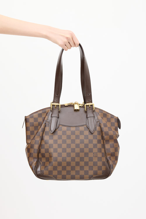 Louis Vuitton 2010 Brown Damier Ebene Verona MM Bag