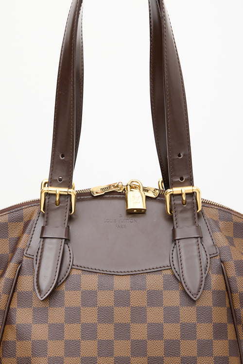 Louis Vuitton 2010 Brown Damier Ebene Verona MM Bag