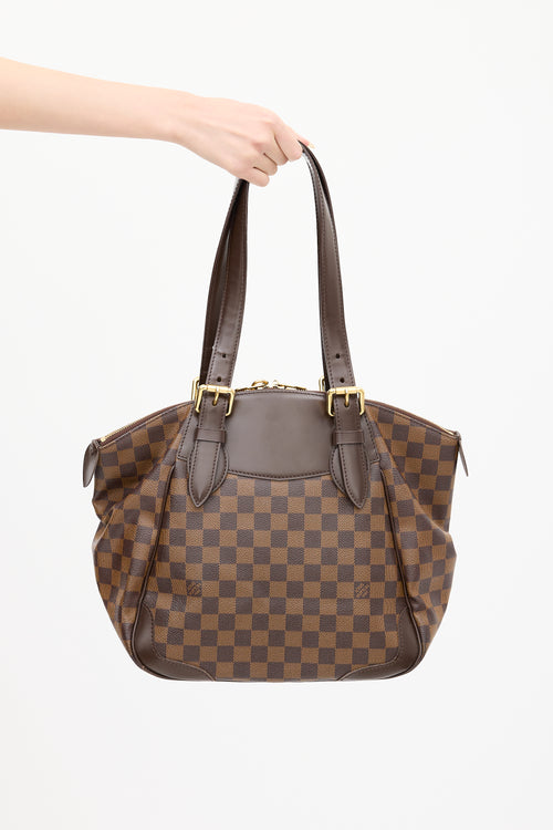 Louis Vuitton 2010 Brown Damier Ebene Verona MM Bag