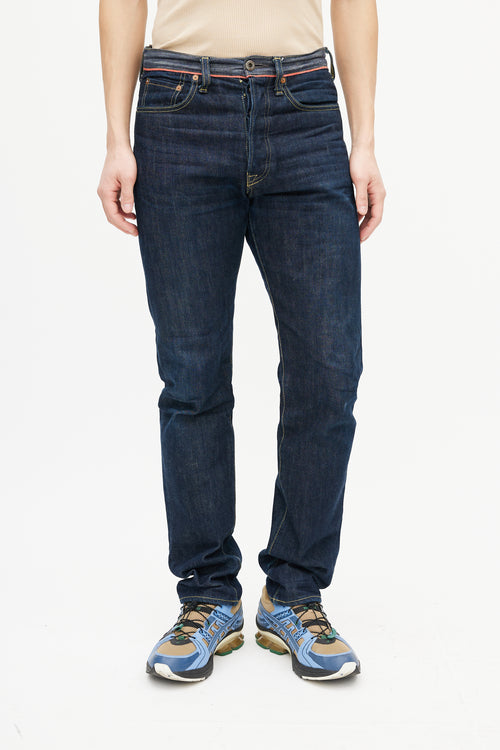 Kapital Navy Slim Jeans