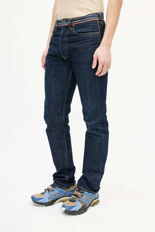 Kapital Navy Slim Jeans