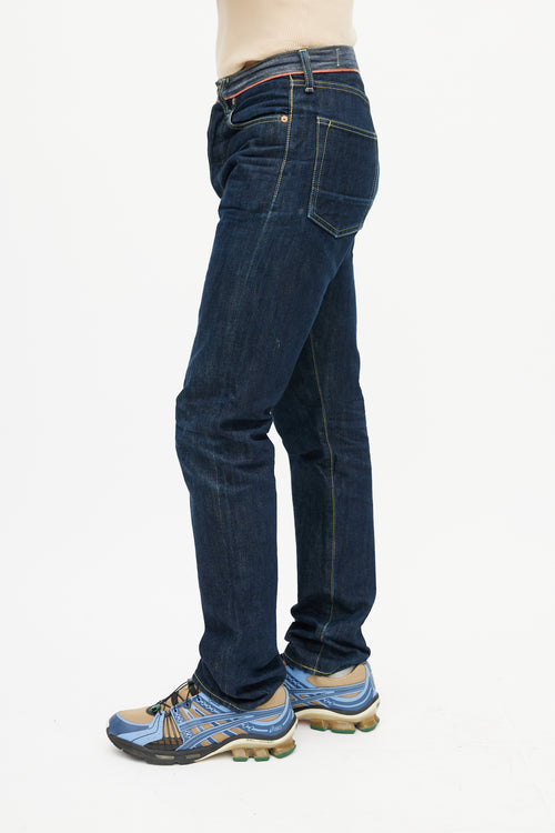 Kapital Navy Slim Jeans