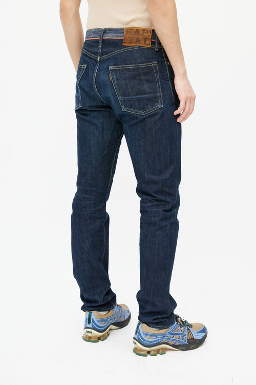 Kapital Navy Slim Jeans