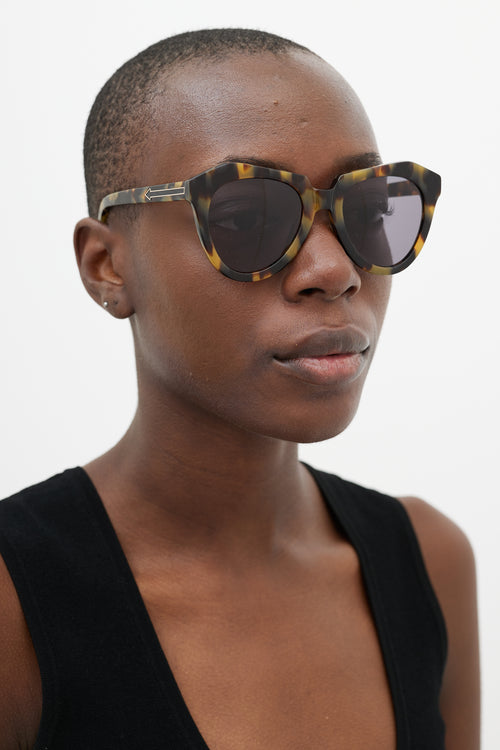 Karen Walker Brown Numer One Sunglasses