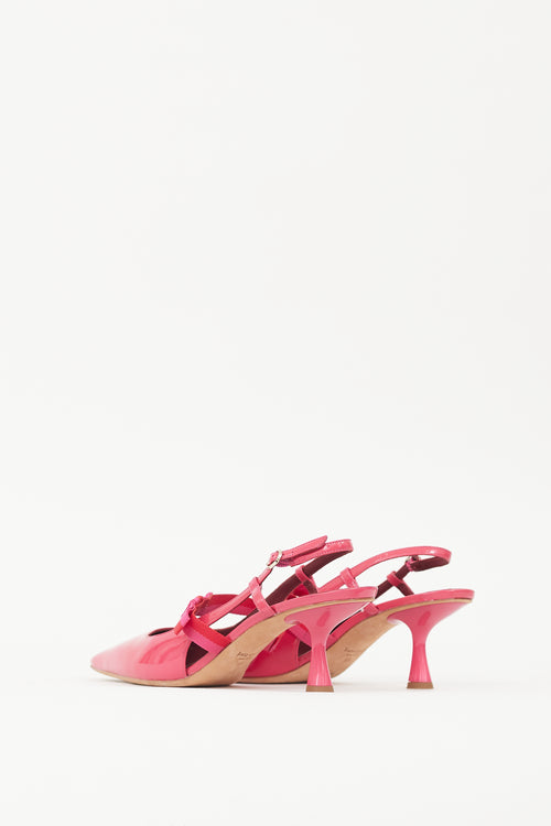 Kate Spade Pink Patent Leather Maritzia Pump