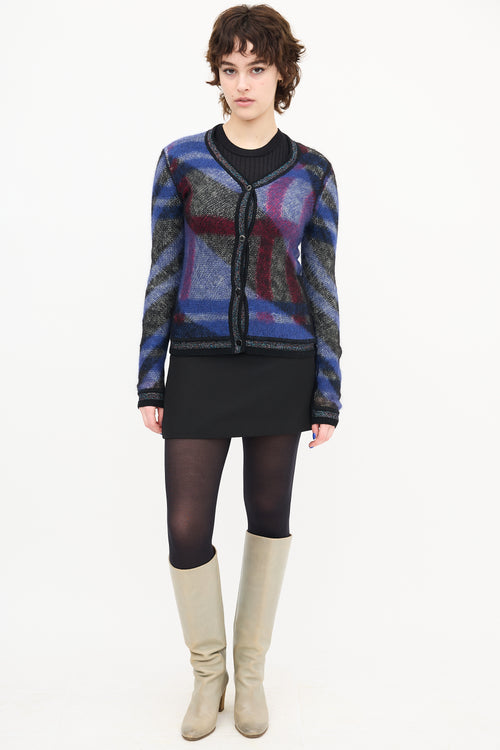 Kenzo Glitter Mohair Cardigan