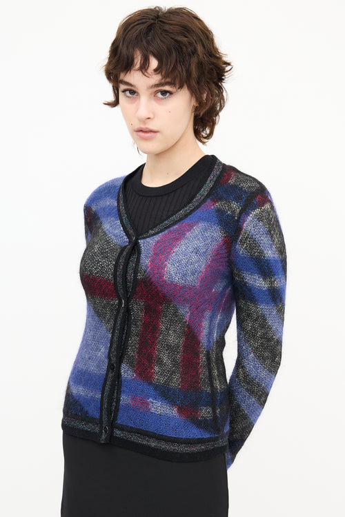 Kenzo Glitter Mohair Cardigan