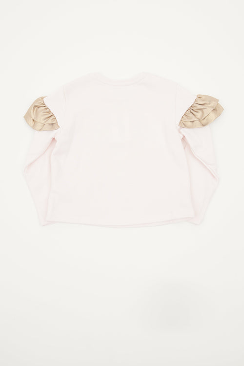 Kenzo Pink Long Sleeve Crewneck Top