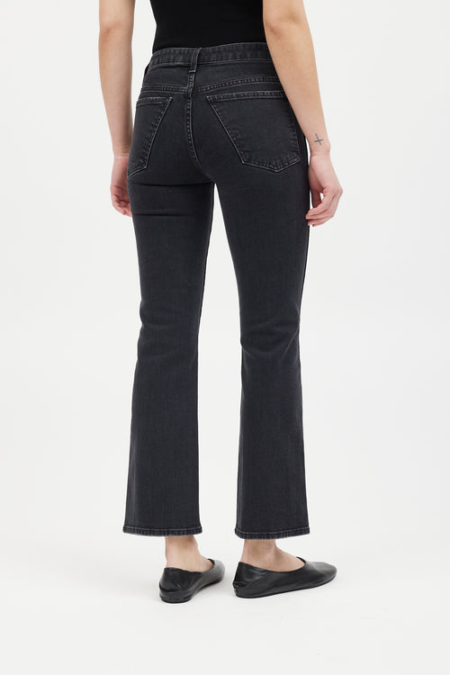 Khaite Washed Black Vivian Jeans