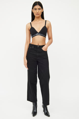 Khaite Black Marcy Bralette