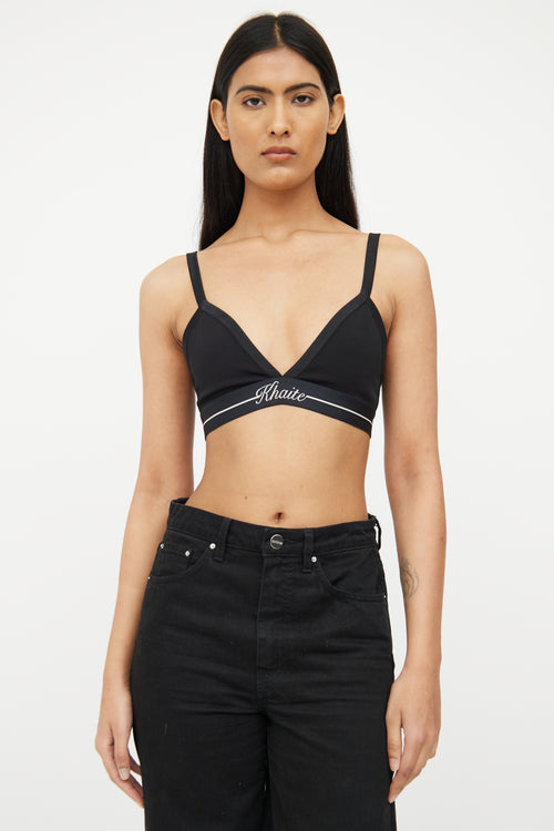 Khaite Black Marcy Bralette