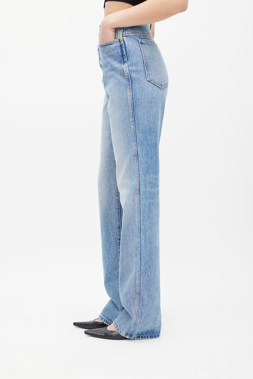 Khaite Medium Wash Danielle Jeans