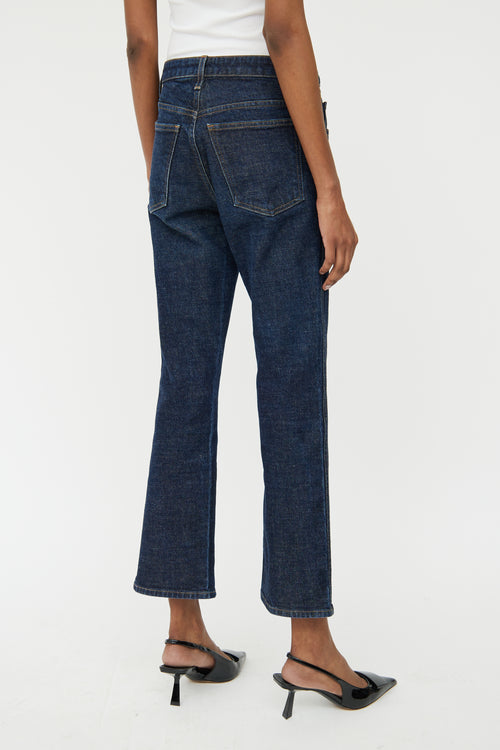 Khaite Dark Wash Vivian Blue Jean