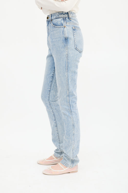 Khaite Light Wash Daria Skinny Jeans