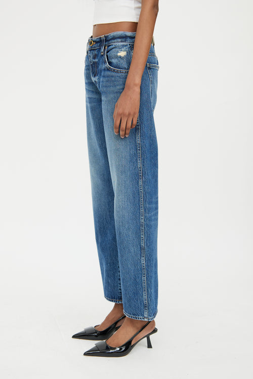 Khaite Medium Wash Kerrie Blue Jean