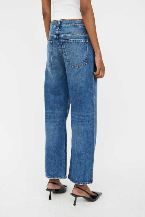 Khaite Medium Wash Kerrie Blue Jean