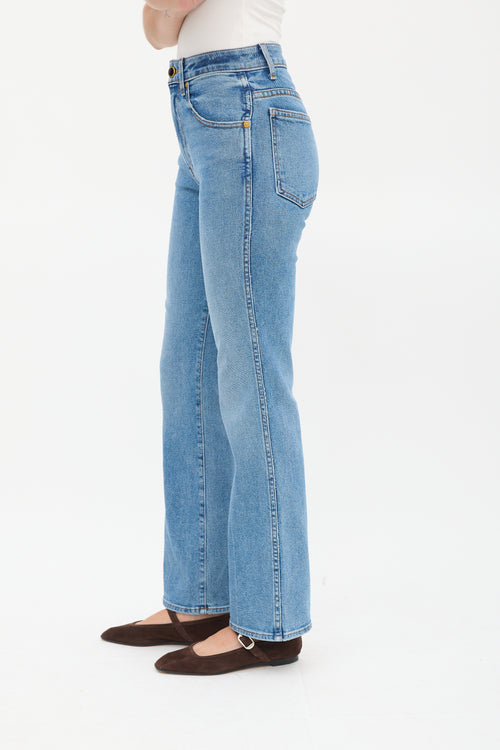 Khaite Medium Wash Vivian Jeans