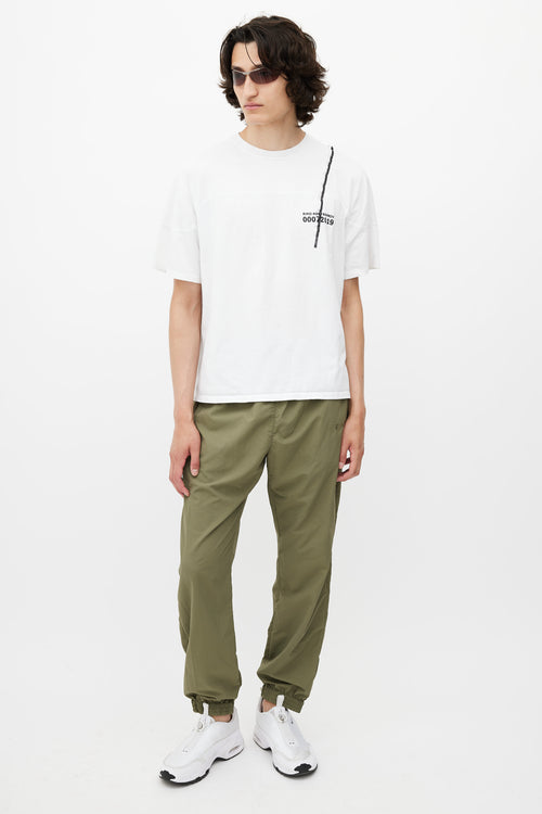 Kiko Kostadinov White 
Multicolour 00072019 Logo T-Shirt