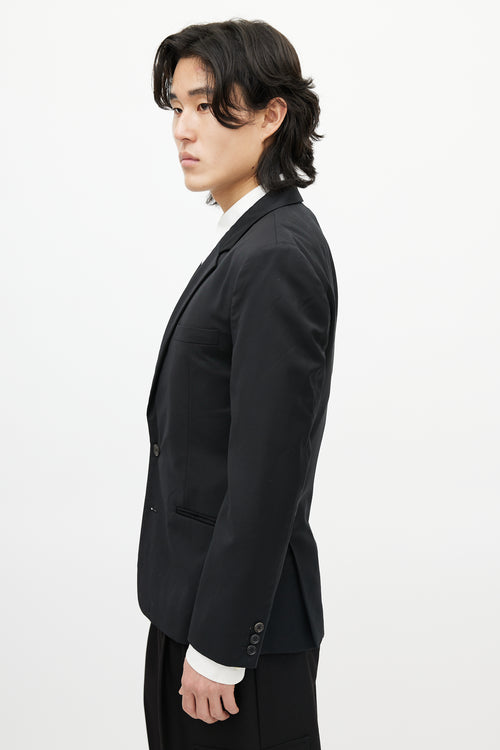 Kris Van Assche Black Wool Three Pocket Blazer