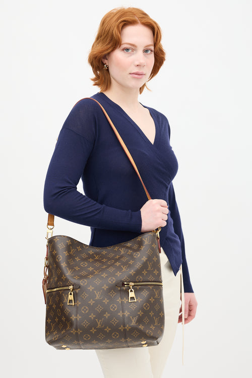 Louis Vuitton 2016 Brown Monogram Melie Bag