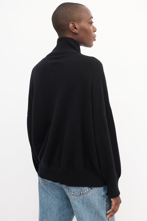 Lou Lou Studio Black Cashmere Murano Sweater