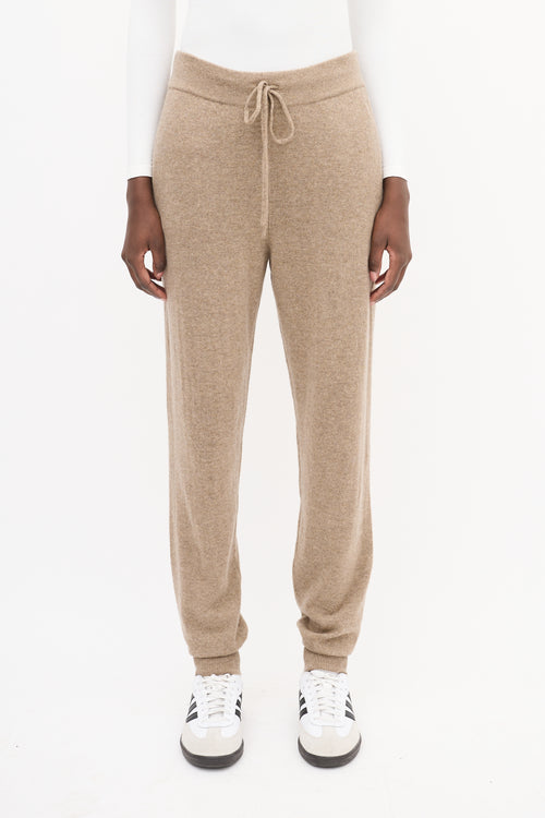 Lou Lou Studio Brown Cashmere Maddalena Pant