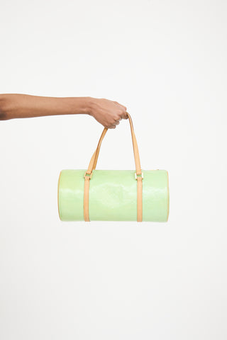 Louis Vuitton Green Bedford Vernis Monogram Bag