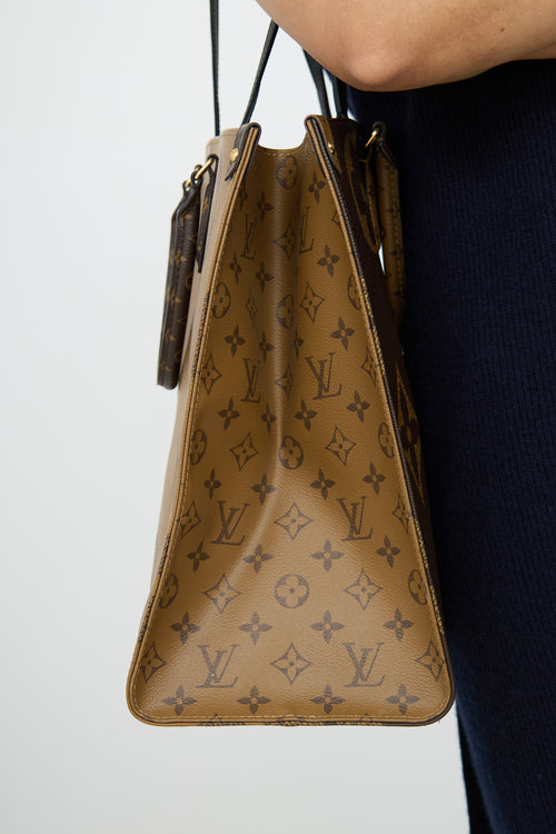 Louis VuittonBrown Reverse OnTheGo Tote Bag