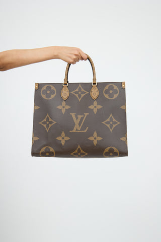 Louis VuittonBrown Reverse OnTheGo Tote Bag