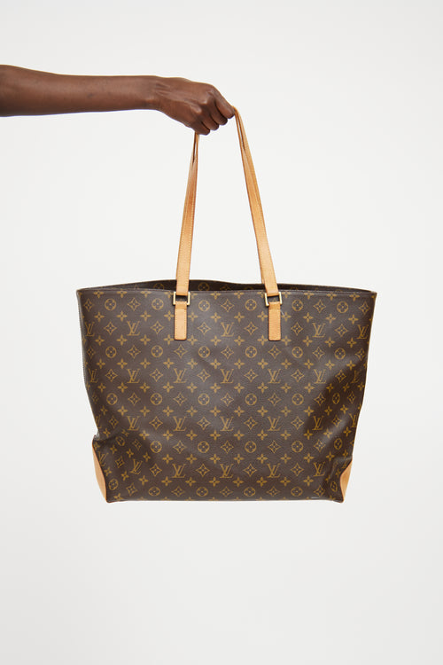 Louis Vuitton Brown Monogram Cabas Alto Bag