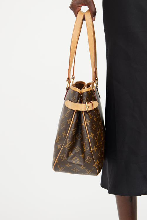 Louis Vuitton Brown Monogram Batignolles Horizontal Bag