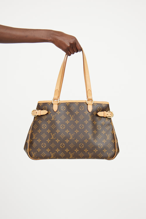 Louis Vuitton Brown Monogram Batignolles Horizontal Bag