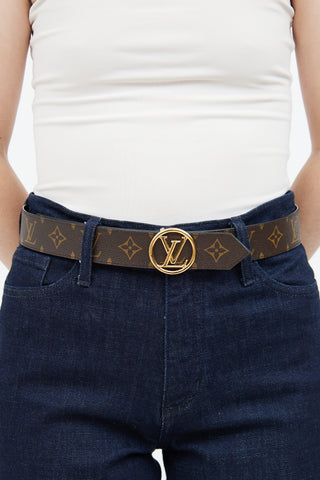 Brown Monogram 
Black Epi Coquelicot Belt