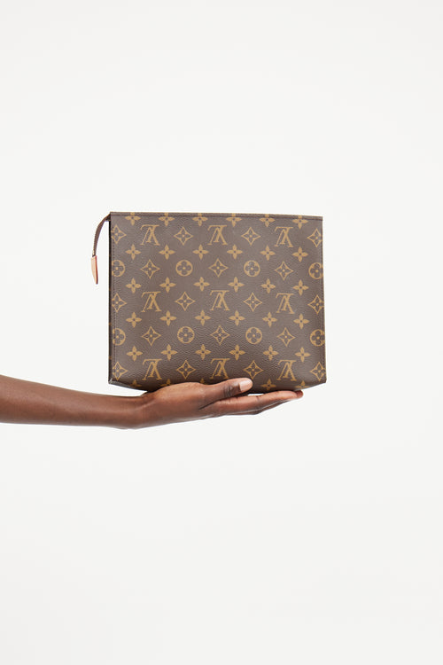 Louis Vuitton Brown Toiletry 26 Monogram Pouch