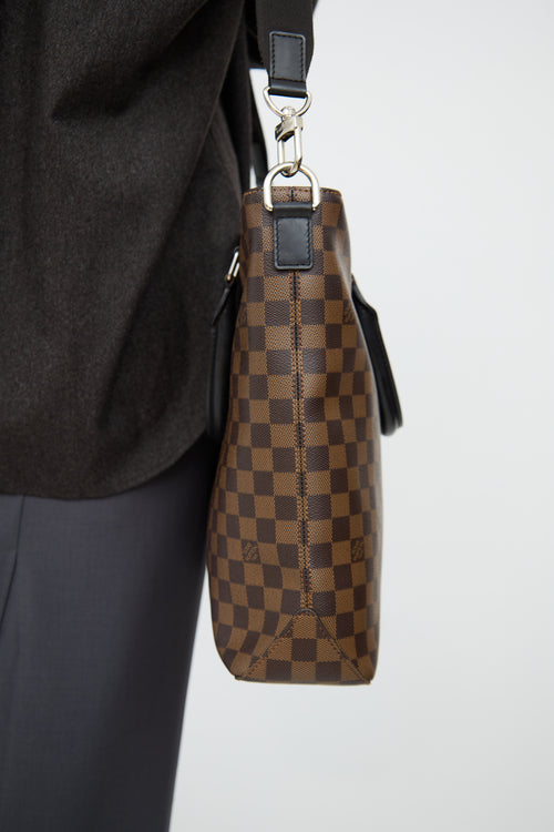 Louis VuittonBrown Damier Ebene Jake Tote Bag