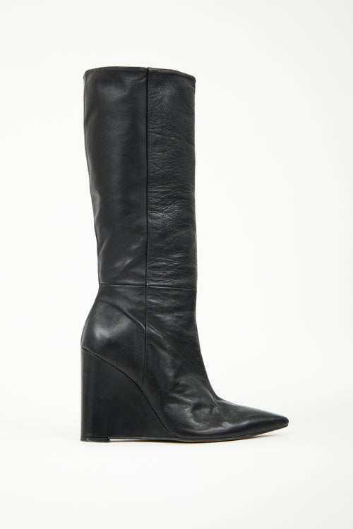 L
Intervalle Black Leather Heritage Boot