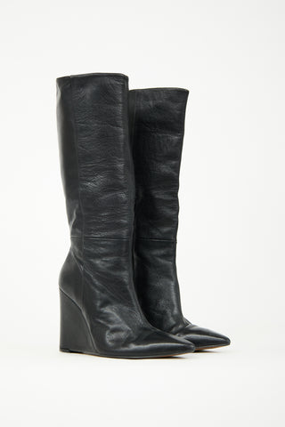 L
Intervalle Black Leather Heritage Boot