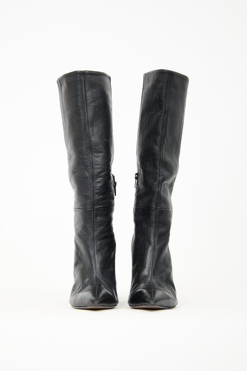 L
Intervalle Black Leather Heritage Boot