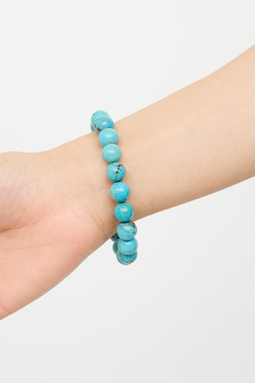 Lagos Sterling Silver Maya Turquoise Bracelet