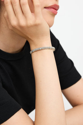 Lagos Sterling Silver Station Bracelet